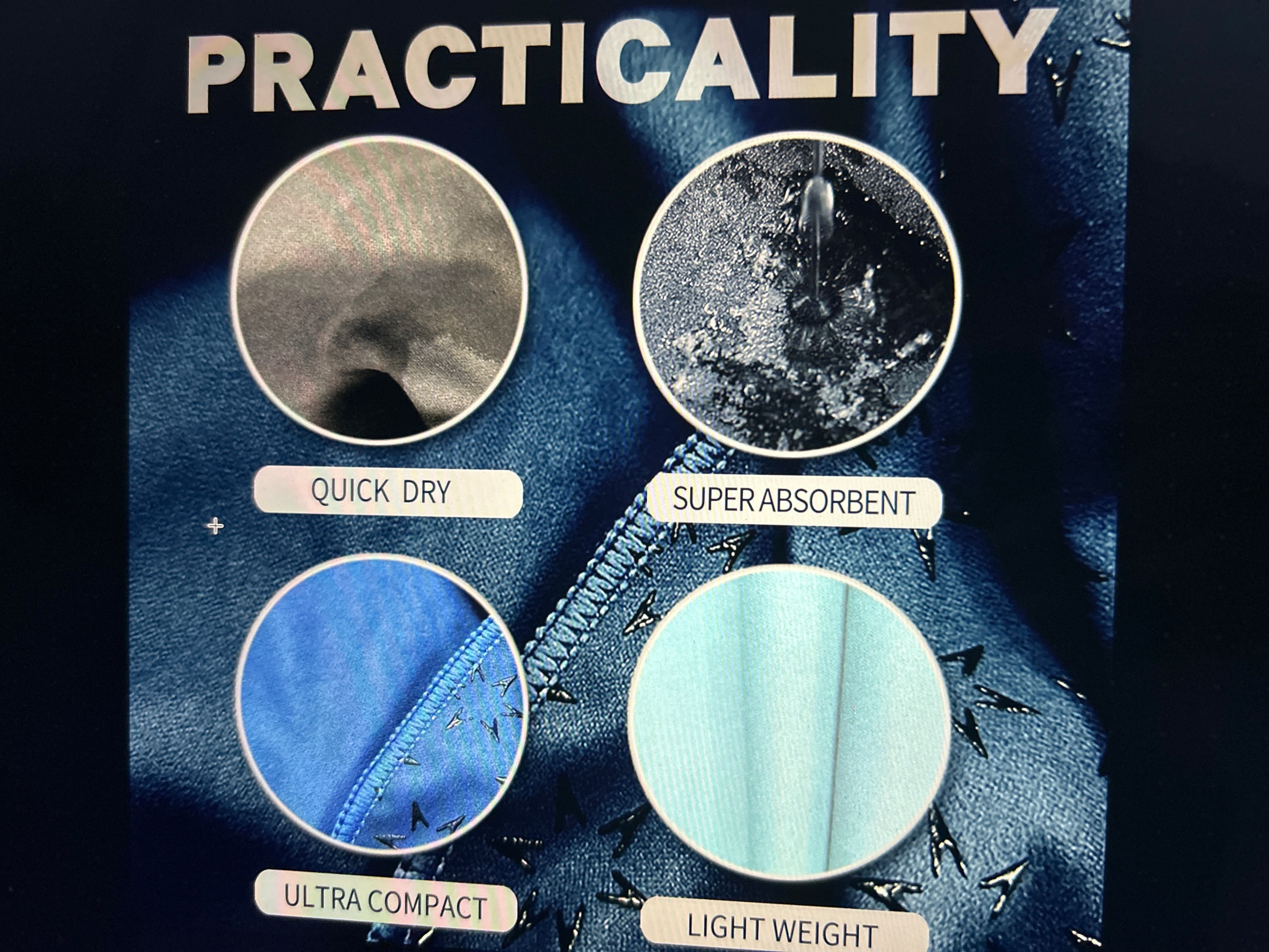 Serviette de Yoga Antidérapante avec Sac – Ultra-Absorbante & Silicone Grip (183 × 61 cm)