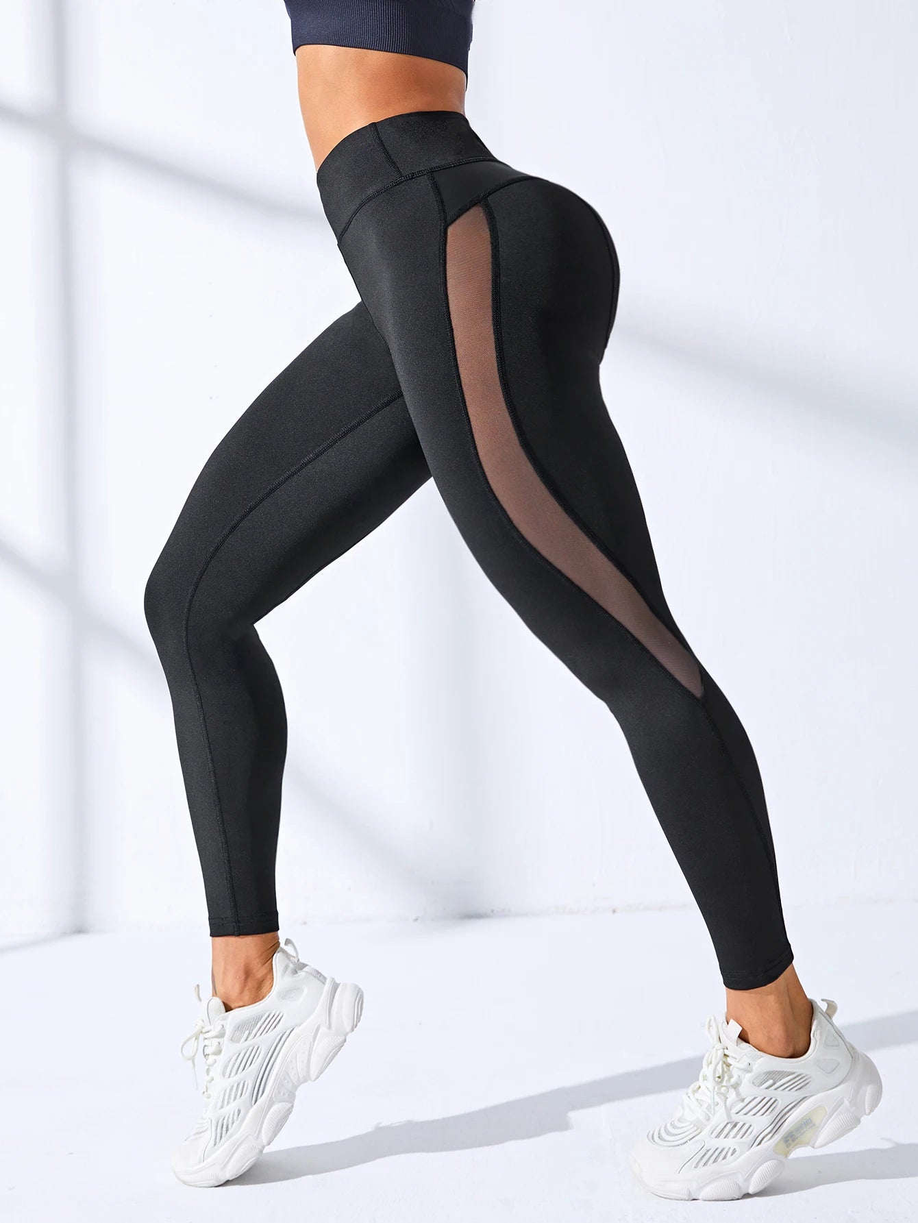 Leggings de Gym Femme Taille Haute - Séchage Rapide & Push-Up