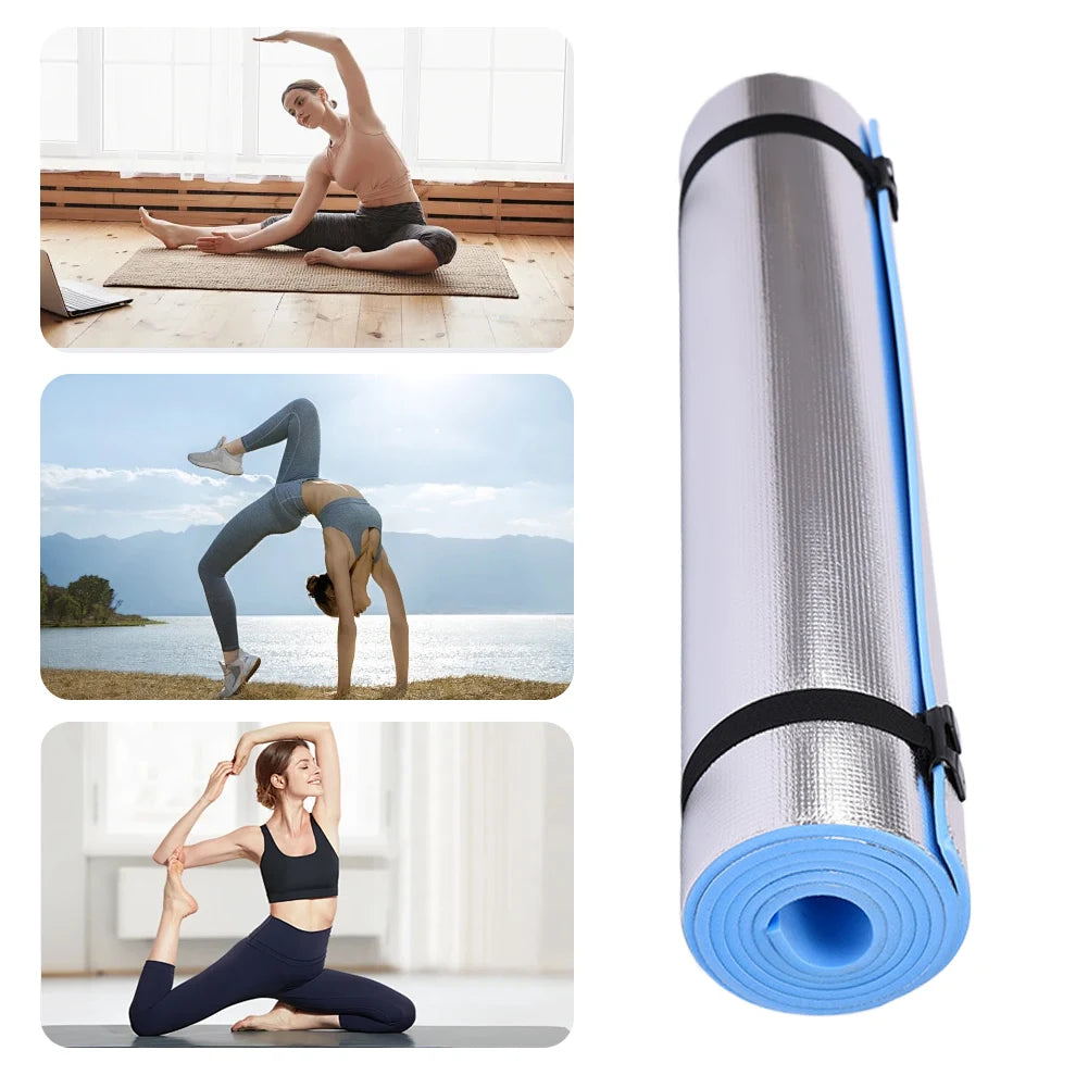 Tapis de Yoga EVA Antidérapant 1,8m - 6mm/8mm/10mm