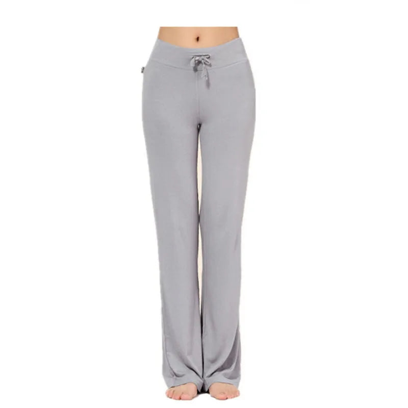 Leggings de Yoga Évasés Taille Haute - Jambes Larges & Push-Up