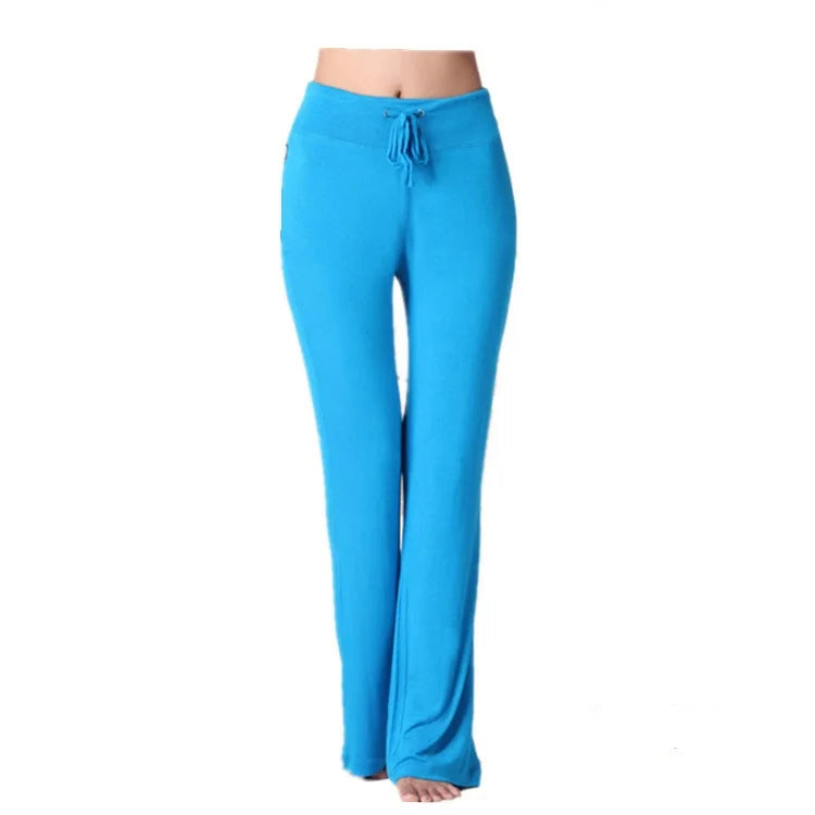 Leggings de Yoga Évasés Taille Haute - Jambes Larges & Push-Up