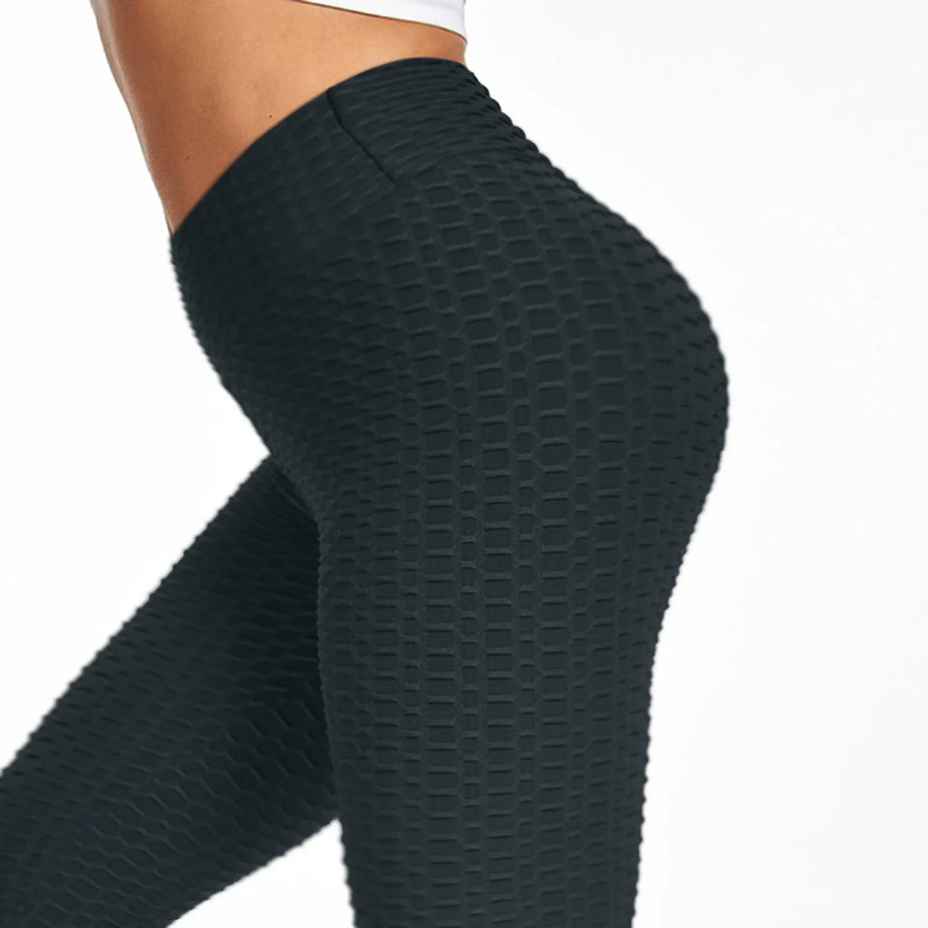 Leggings de Yoga & Running Taille Haute - Séchage Rapide & Push-Up