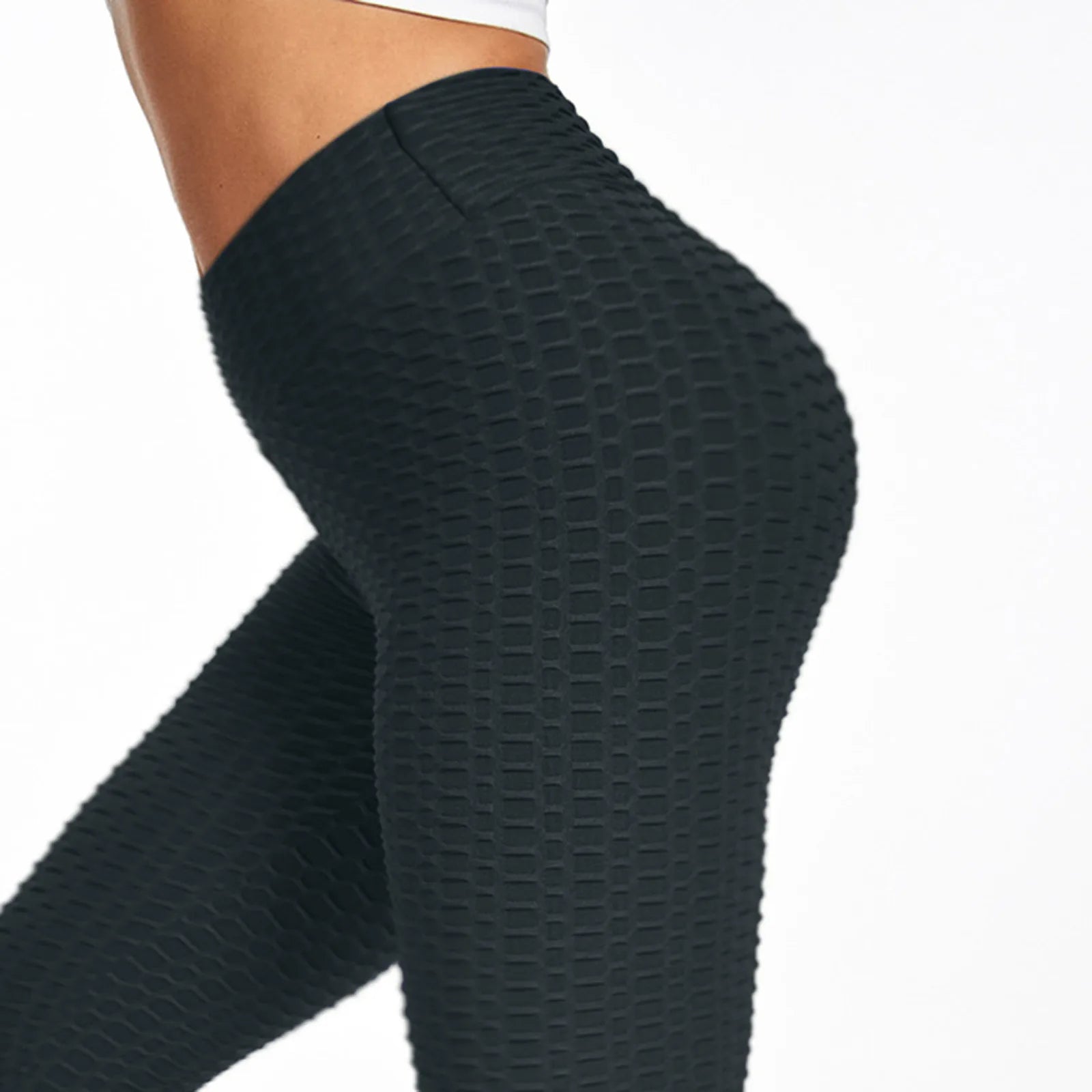 Leggings de Yoga & Running Taille Haute - Séchage Rapide & Push-Up