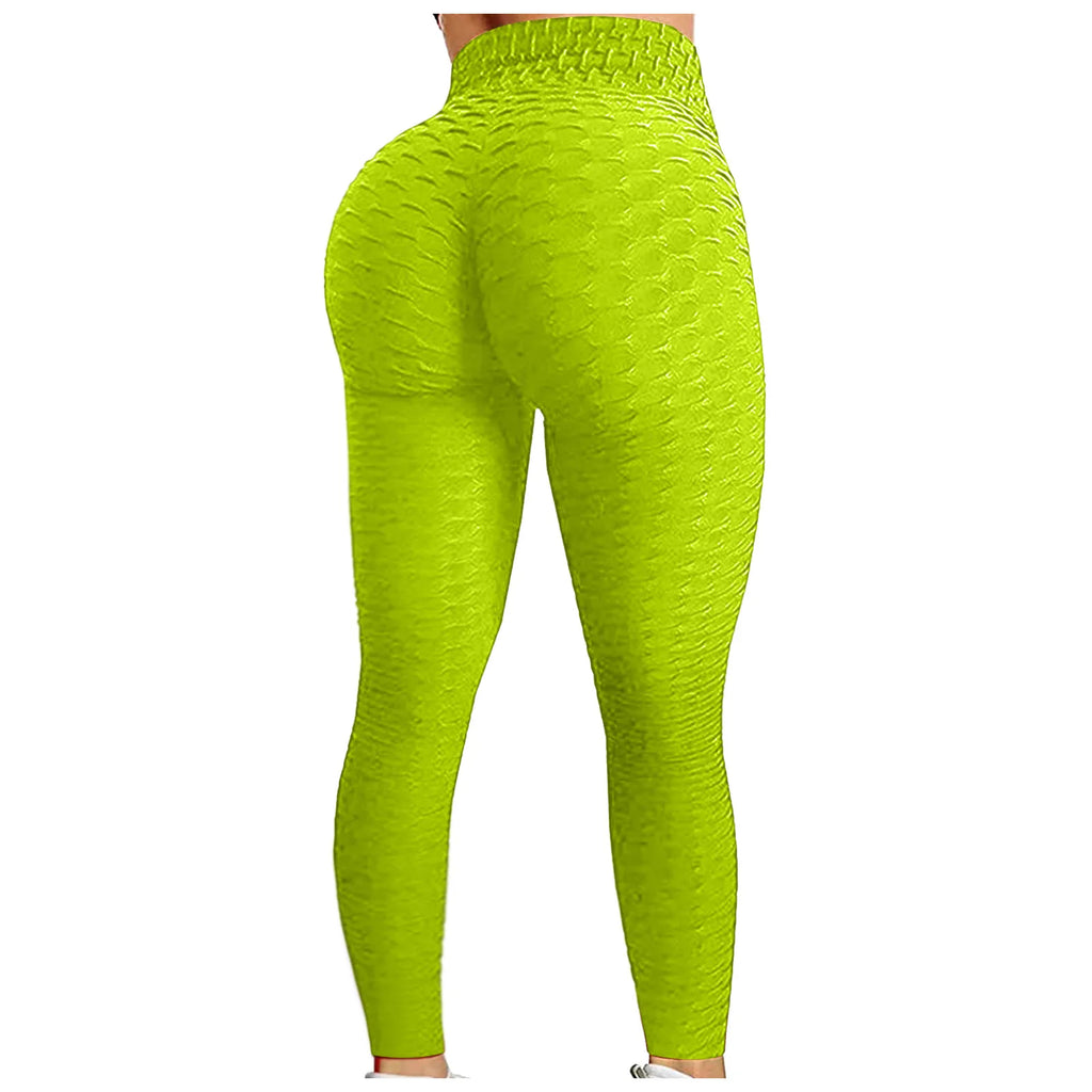 Leggings de Yoga & Running Taille Haute - Séchage Rapide & Push-Up