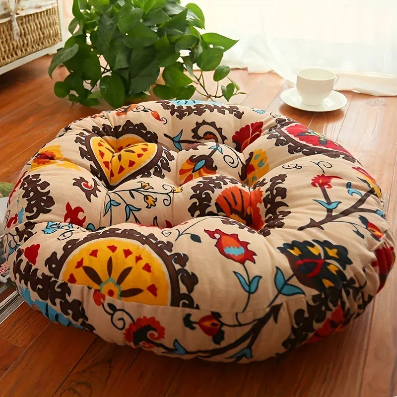 Coussin de Méditation Rond Premium - Tatami Yoga