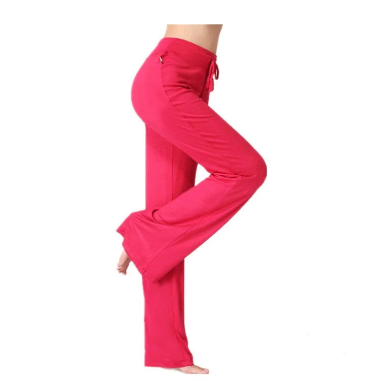 Leggings de Yoga Évasés Taille Haute - Jambes Larges & Push-Up