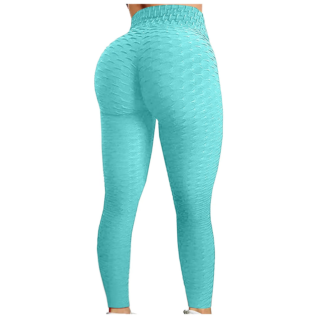 Leggings de Yoga & Running Taille Haute - Séchage Rapide & Push-Up
