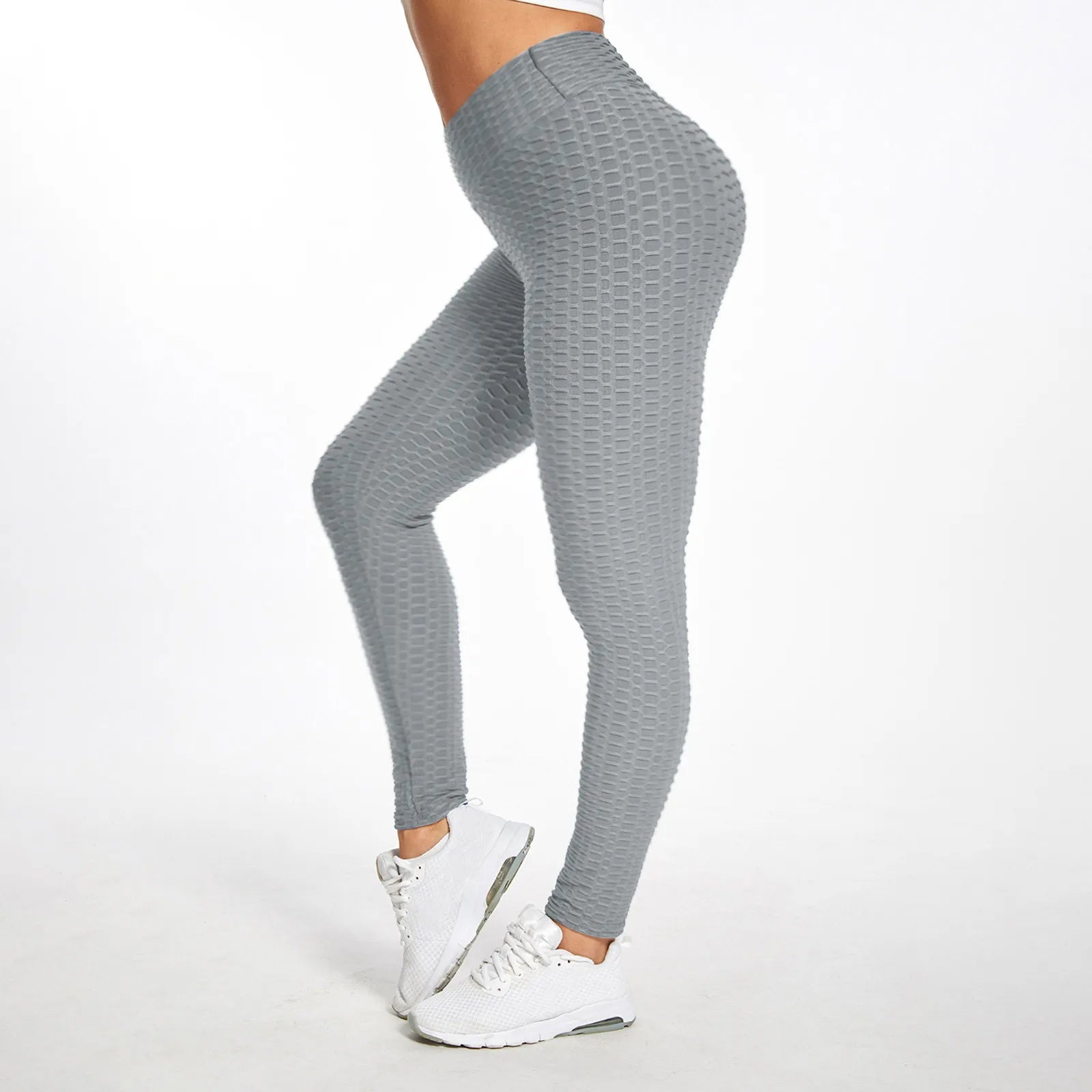 Leggings de Yoga & Running Taille Haute - Séchage Rapide & Push-Up