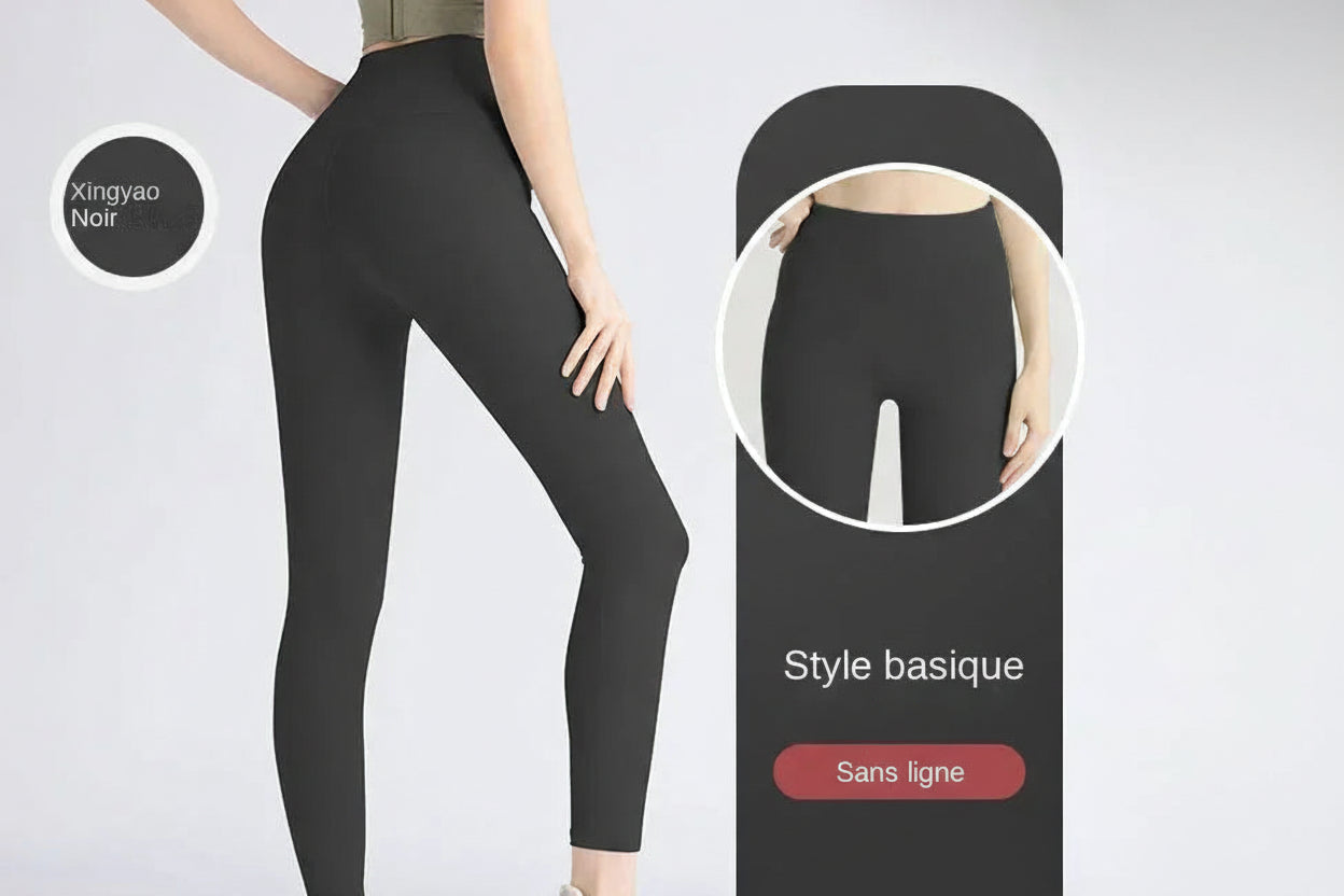 Leggings de Yoga Sculptants Taille Haute - Effet Lift Hanches & Fessiers