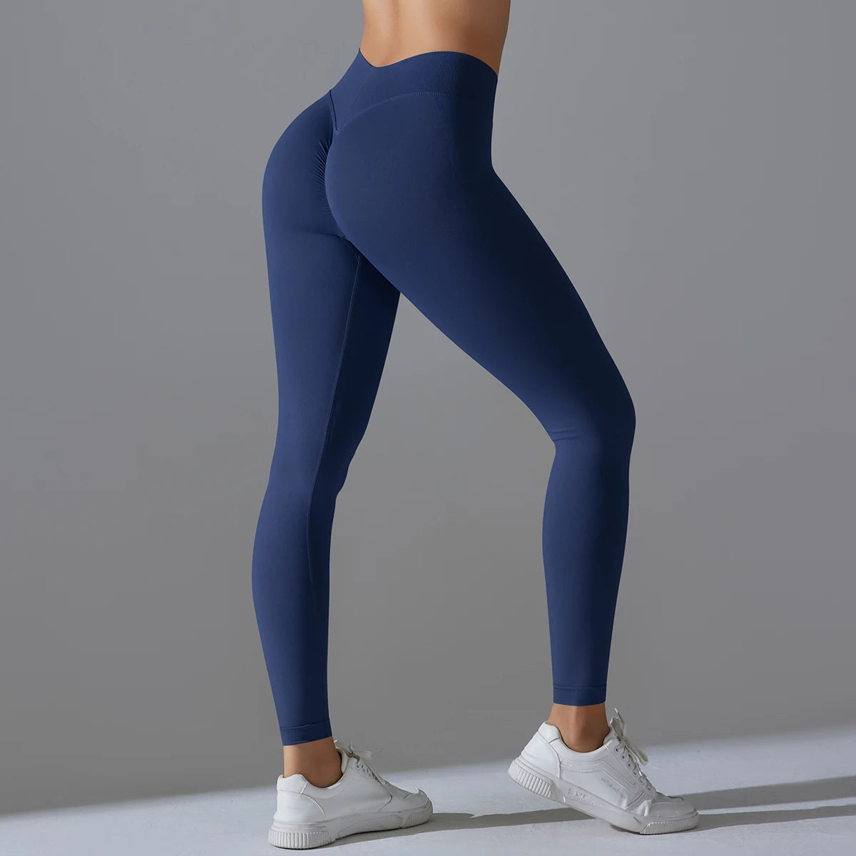 Leggings de Yoga Sans Couture Taille Haute - Effet Sculptant & Push-Up