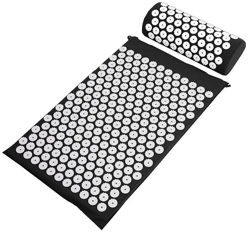 Tapis d'Acupression avec Coussin - Soulagement Stress & Douleurs