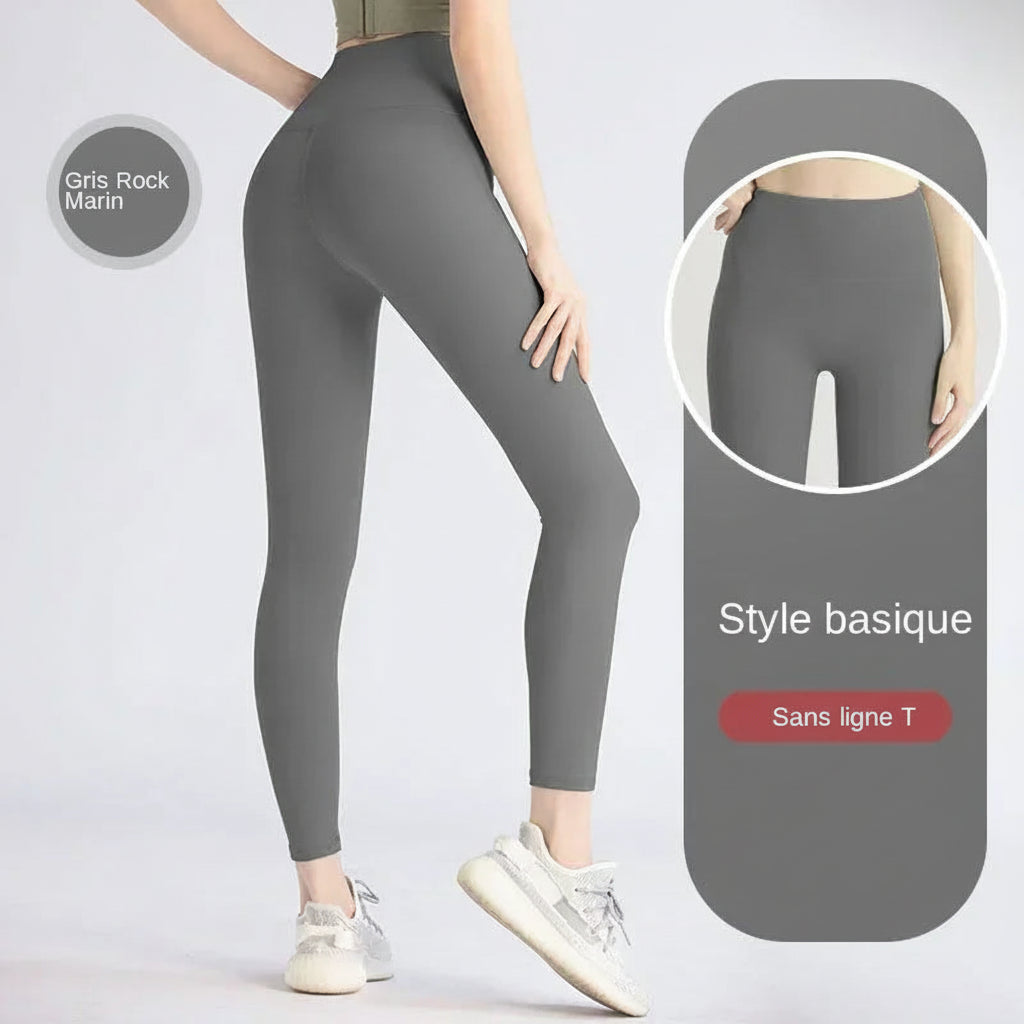 Leggings de Yoga Sculptants Taille Haute - Effet Lift Hanches & Fessiers