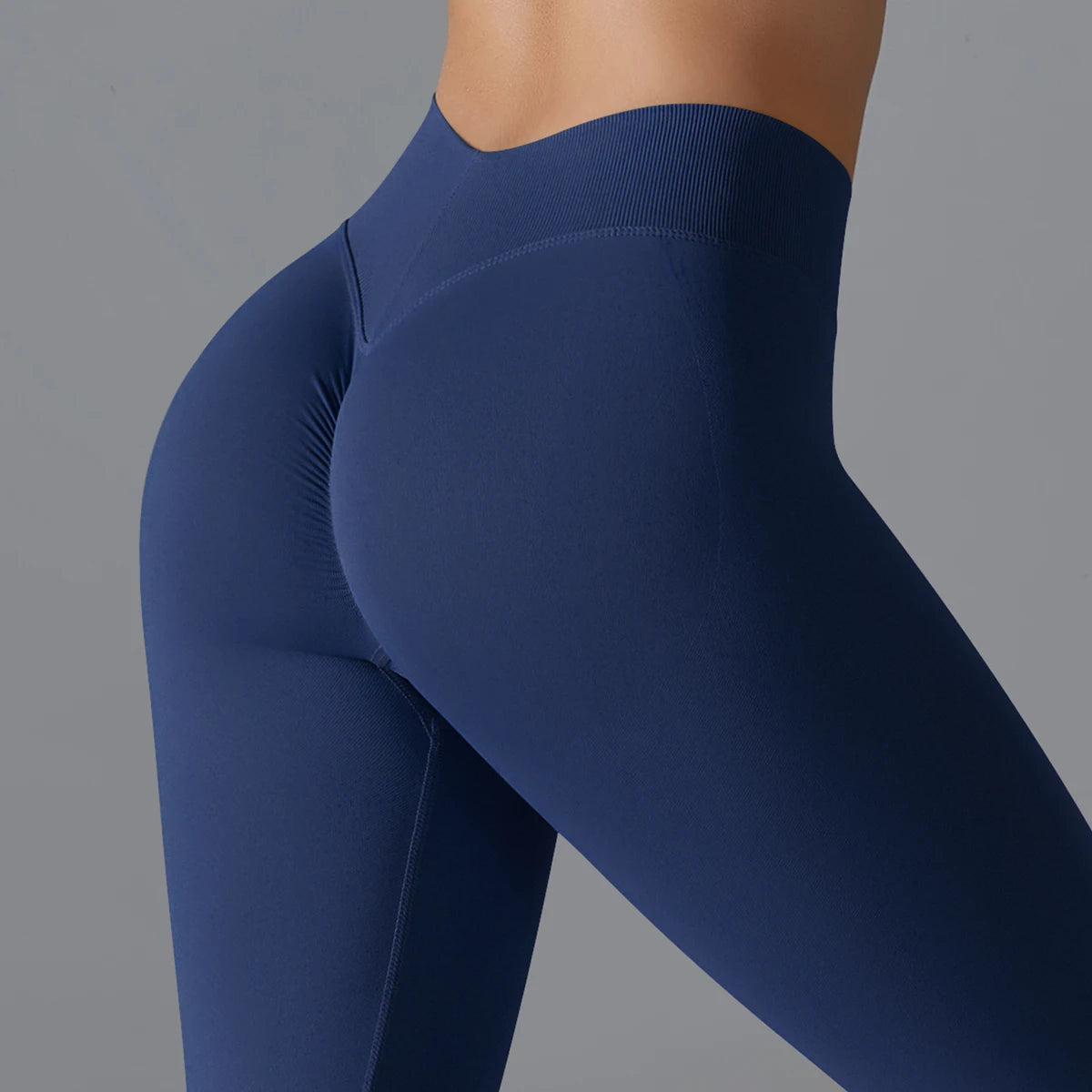 Leggings de Yoga Sans Couture Taille Haute - Effet Sculptant & Push-Up