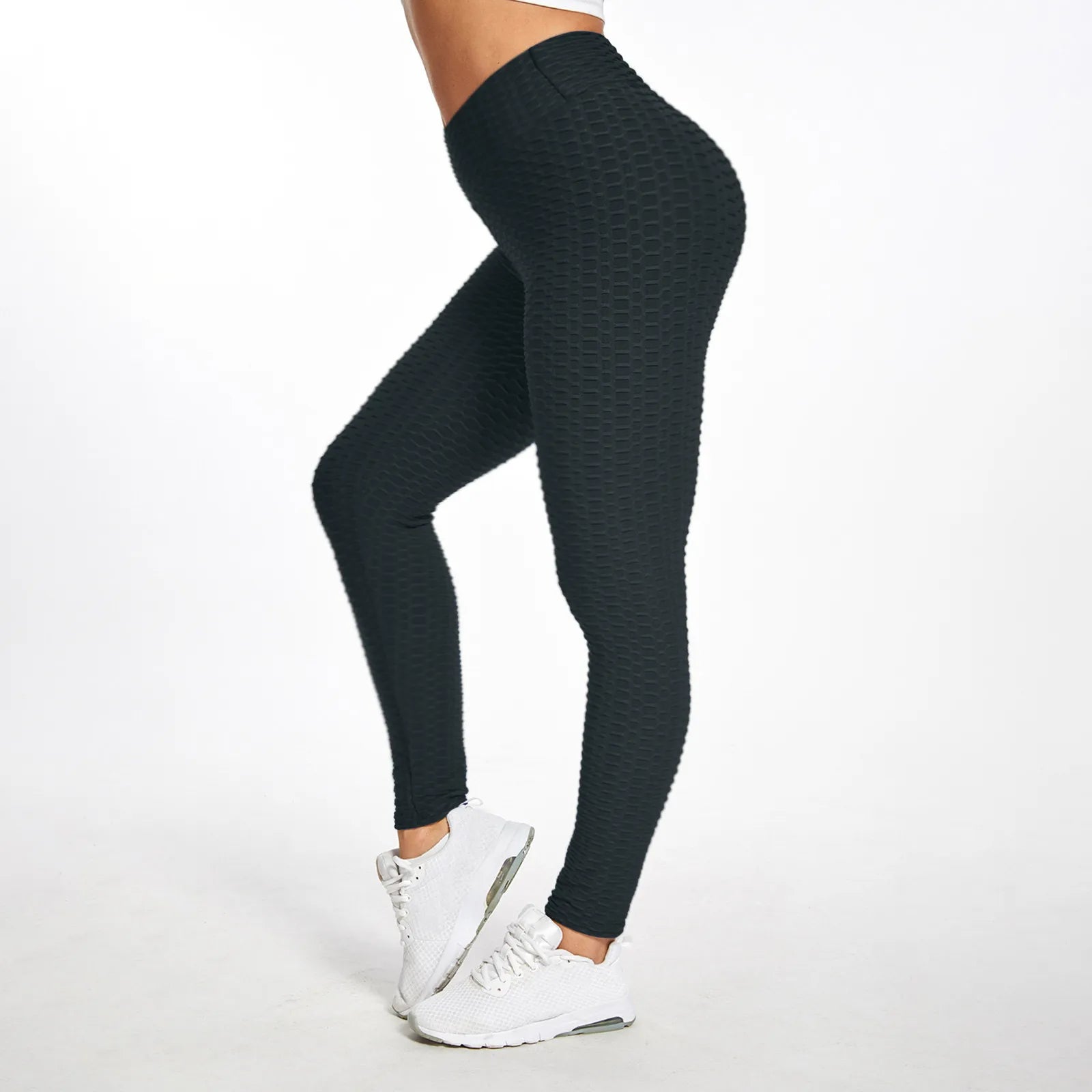 Leggings de Yoga & Running Taille Haute - Séchage Rapide & Push-Up
