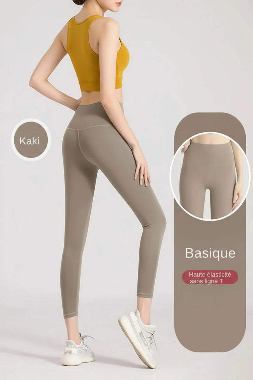 Leggings de Yoga Sculptants Taille Haute - Effet Lift Hanches & Fessiers