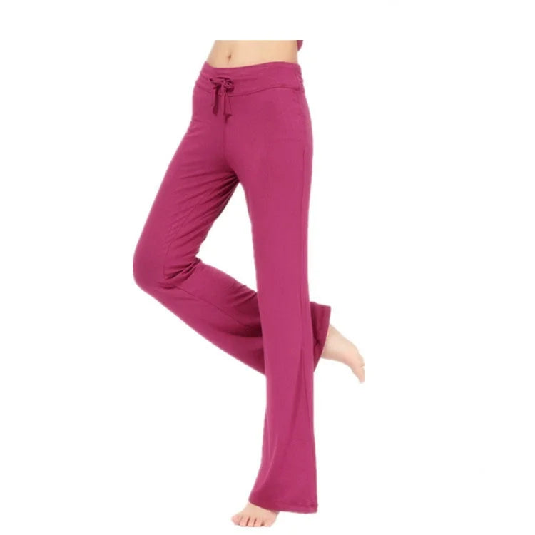 Leggings de Yoga Évasés Taille Haute - Jambes Larges & Push-Up