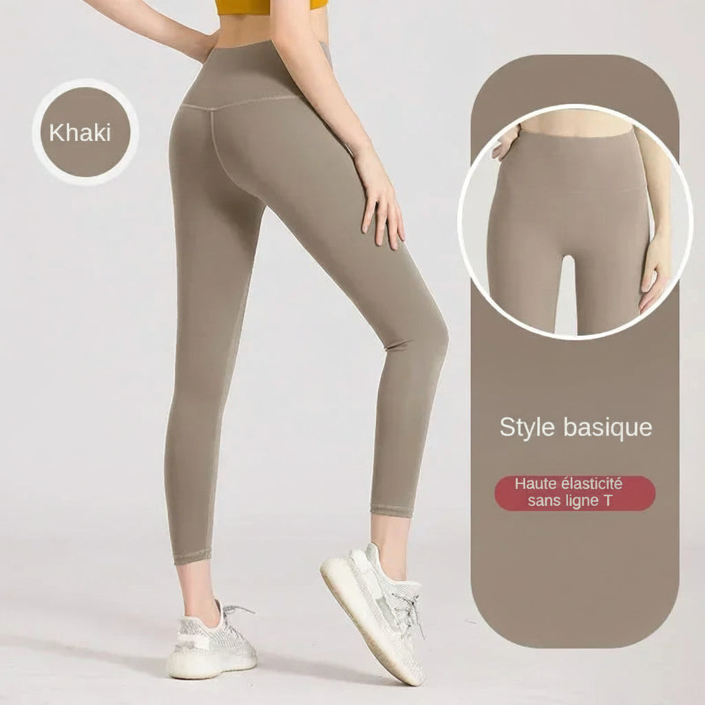 Leggings de Yoga Sculptants Taille Haute - Effet Lift Hanches & Fessiers