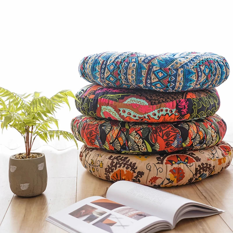 Coussin de Méditation Rond Premium - Tatami Yoga