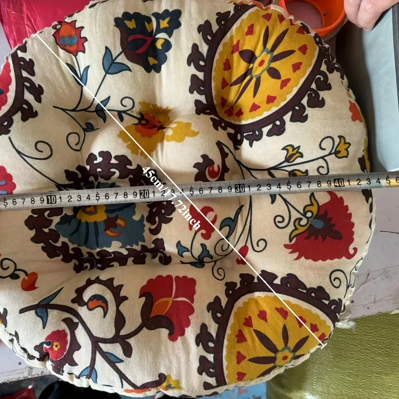 Coussin de Méditation Rond Premium - Tatami Yoga