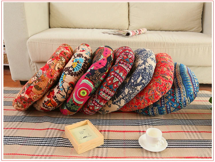 Coussin de Méditation Rond Premium - Tatami Yoga