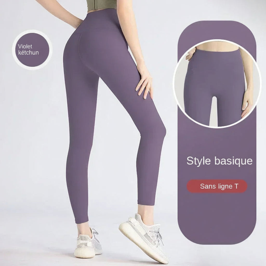 Leggings de Yoga Sculptants Taille Haute - Effet Lift Hanches & Fessiers