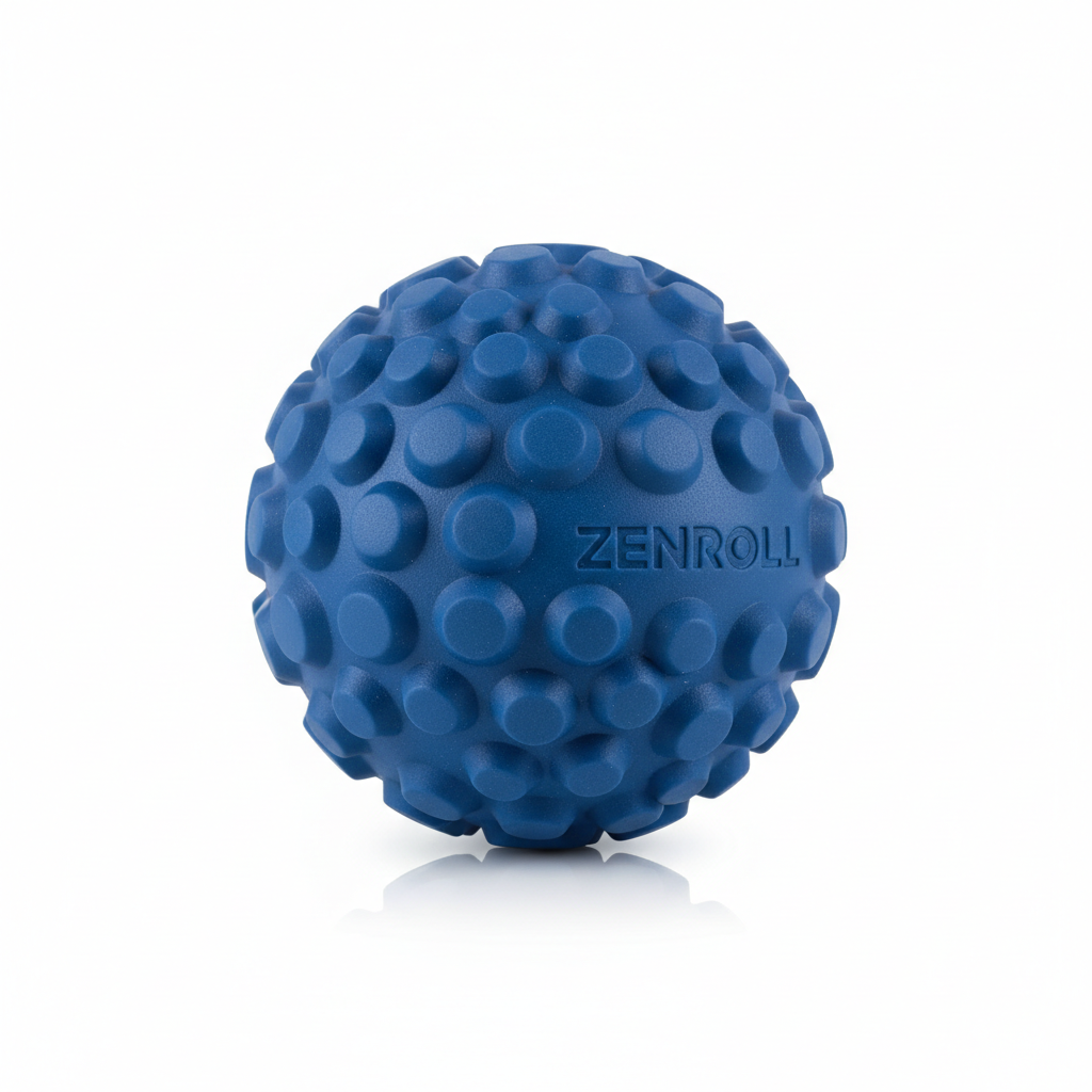 Balle Massage Bleue