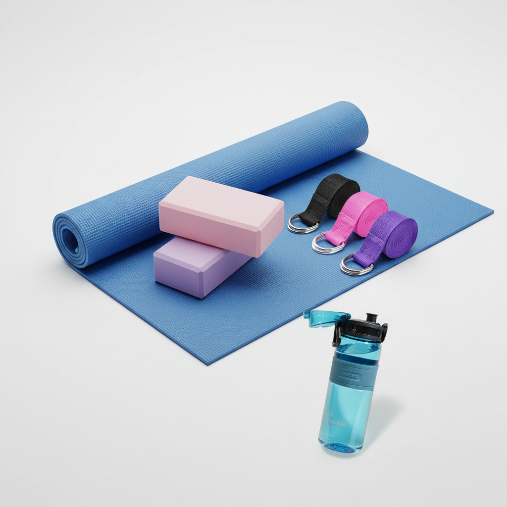 Kit Débutant Yoga - Produits Réels