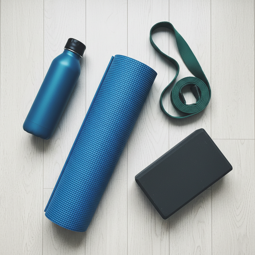 Kit Yoga Bleu Noir Vert
