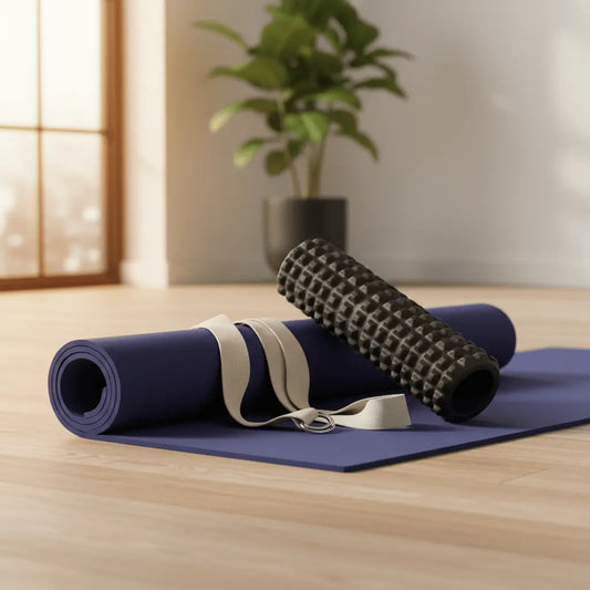 Pack Performance Yoga - Tapis 10mm + Foam Roller + Sangle