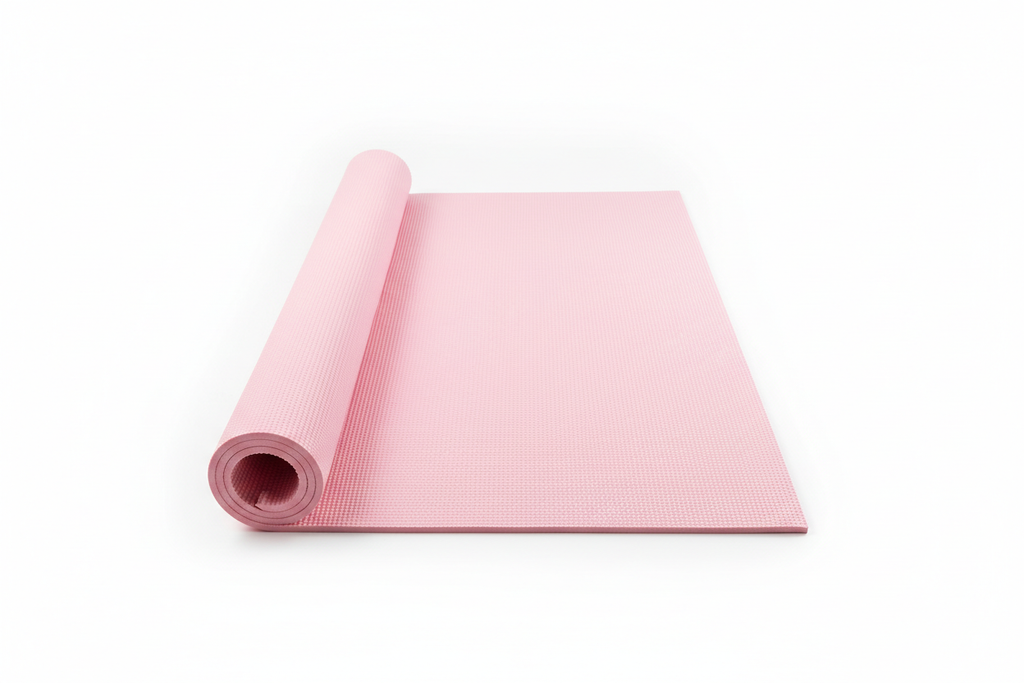 Tapis Yoga Rose Déroulé